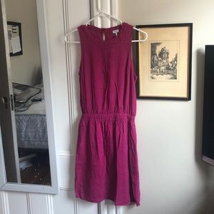 Magenta dress